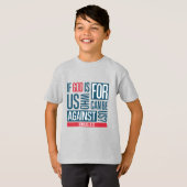 T-shirt Dieu pour nous (Devant entier)