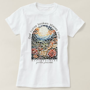 T-shirt Dieu Rétro Transforme Les Pièces Cassées En Chefs-