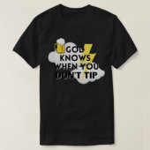 T-shirt Dieu Sait Quand Vous N'Avez Pas Conseil Drôle Bart (Design devant)