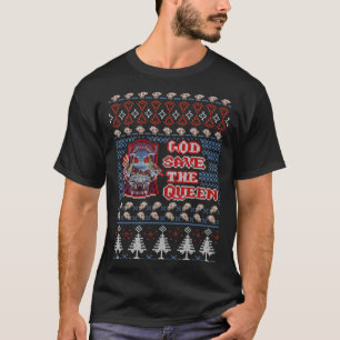 T-shirt Dieu Sauve La Reine Sylvanas WoW Noël Vilain Soupç