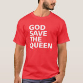 T-SHIRT DIEU SAUVER LA REINE (Devant)