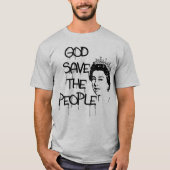 T-SHIRT DIEU SAUVER LE PEUPLE REINE ELIZABETH (Devant)