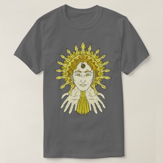 T-shirt dieu solaire romain sol invictus (Design devant)