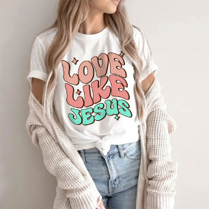 T-shirt Dieu Tee, Chemise Disciple, Aimer Comme Jésus T-sh
