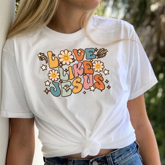 T-shirt Dieu Tee, Chemise Disciple, Aimer Comme Jésus T-sh