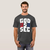 T-shirt Dieu, USA, SEC (Devant entier)