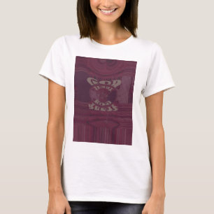 T-shirt Dieu vous bénisse Giraffes Art Imprimer/Design