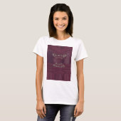 T-shirt Dieu vous bénisse Giraffes Art Imprimer/Design (Devant entier)