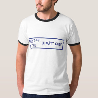 T-shirt Dieux d'Utmätt (marchandises saisies) - lettrage