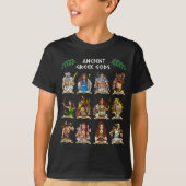 T-shirt Dieux grecs anciens (Devant)