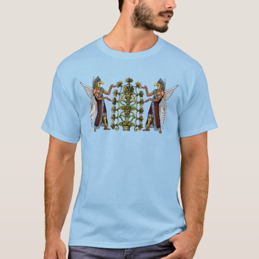 T-shirt Dieux sumériens antiques d'aliens d'Anunnaki (Devant)