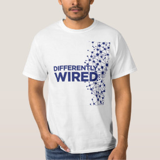 T-shirt Différemment Câblé – Mois de la sensibilisation à