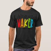 T-shirt Difference Maker Teacher Back To School First Day  (Devant)