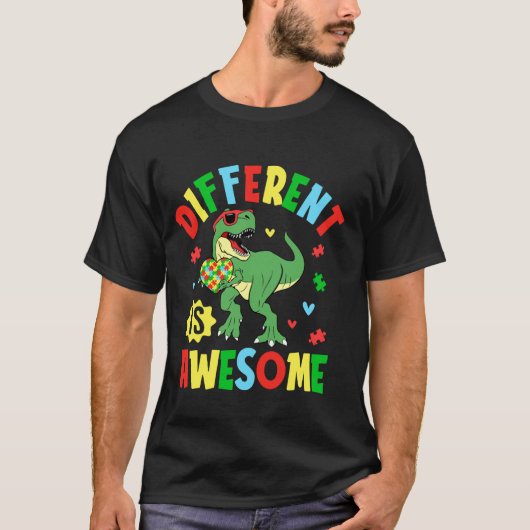 T-shirt Différent est génial (Devant)