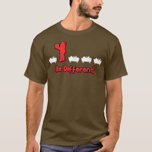 T-shirt différent être Christkind différente drôle Père No