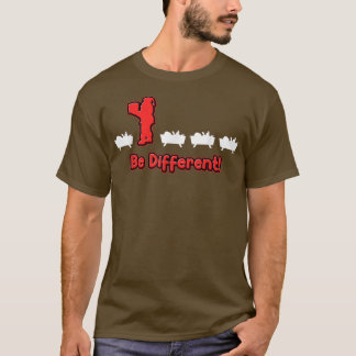 T-shirt différent être Christkind différente drôle Père No