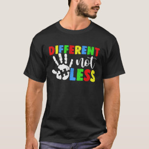 T-shirt Différent Pas Moins Mois de sensibilisation à l'au