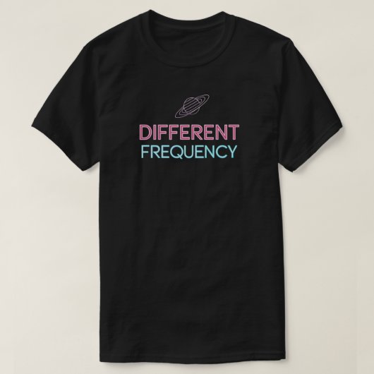 T-shirt "Différente Fréquence" (Design devant)
