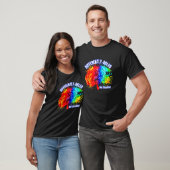 T-shirt Différents Autisme Diversité Neuro Abled Rainbow B (Unisexe)