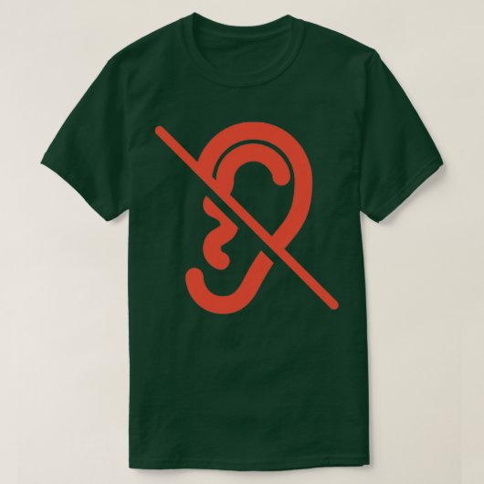 T-shirt Difficile à entendre 73 (Design devant)