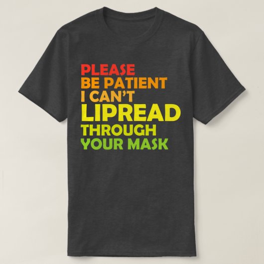 T-shirt Difficile à entendre 9 (Design devant)