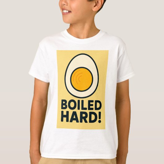 T-shirt DIFFICILE ! Drôle Humour à l'oeuf dur (Devant)