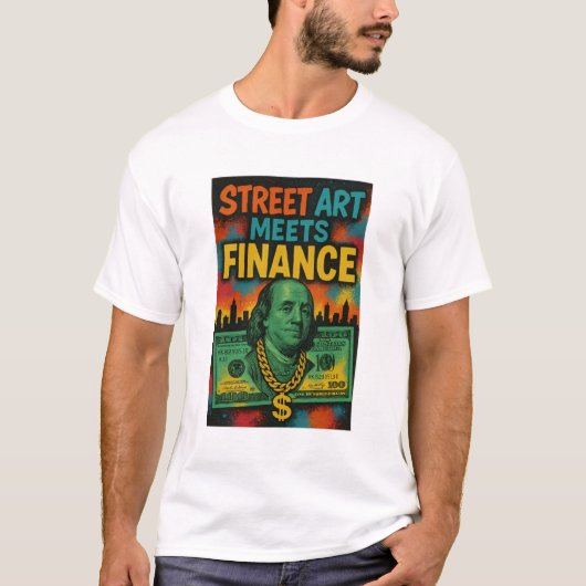 T-shirt Difficile : Vibes d'argent de rue (Devant)