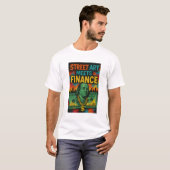 T-shirt Difficile : Vibes d'argent de rue (Devant entier)