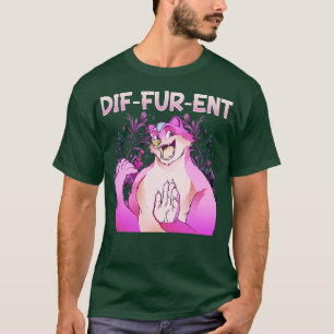 T-shirt DifFurEnt I Fandom I Furries Cosplay 3