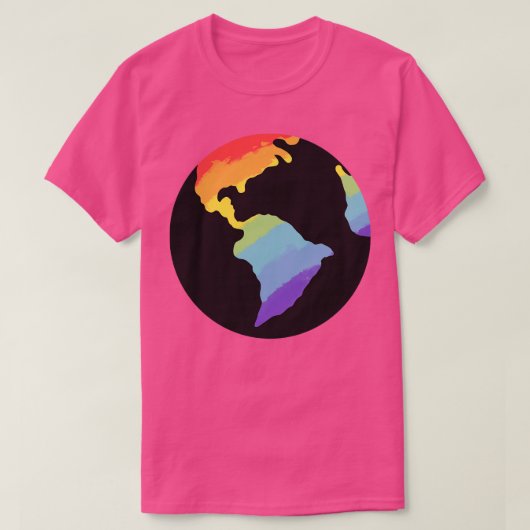 T-shirt Diffuser l'amour pas haïr (Design devant)
