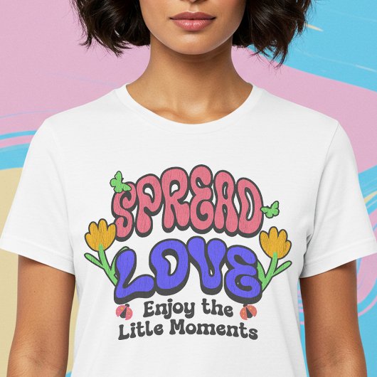 T-shirt Diffuser L'Amour Profitez Des Petits Moments