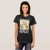 T-shirt Dig Plant Harvest Repeat I Agriculture Farmer (Devant entier)