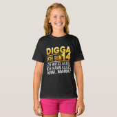 T-shirt Digga Ich Bin 14 Funny German Birthday Quote (Devant entier)
