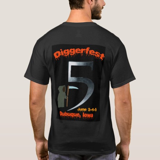 T-shirt Diggerfest5 (Dos)
