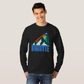 T-shirt Digibyte Dgb Crypto Mountain Sun Rays Cryptocurren (Devant entier)