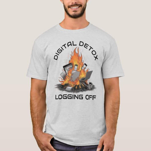T-shirt Digital Detox Unisex (Devant)