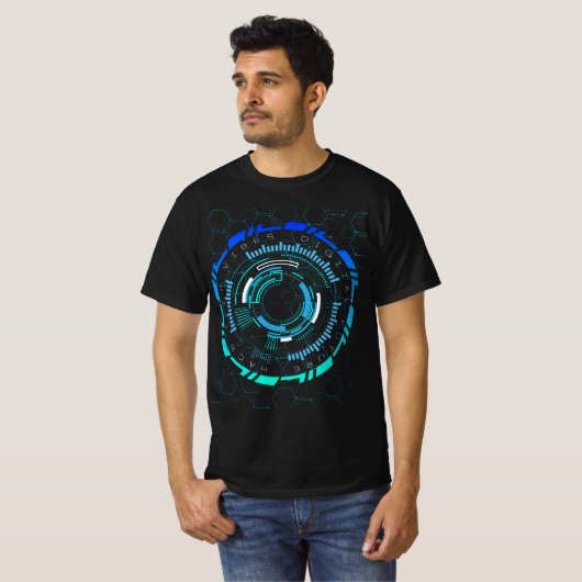 T-shirt Digital Future Vibes (Devant entier)