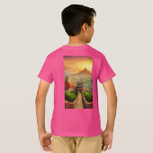 t-shirt digitale pour enfants (Dos entier)