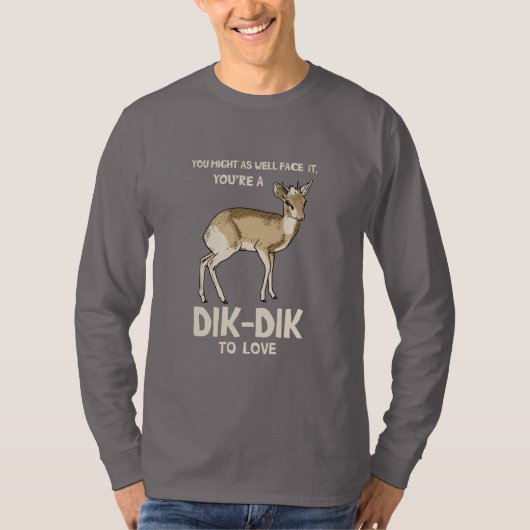 T-shirt Dik-Dik To Love (Devant)