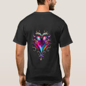 T-shirt Dil cœur Beau (Dos)