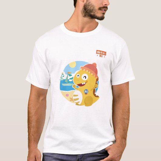 T-shirt d'Île de Rhode VIPKID (Devant)