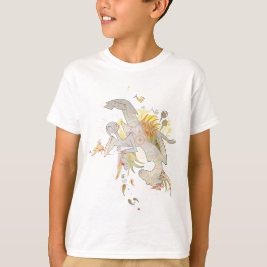 T-shirt d'île de Shrug (enfant) (Devant)