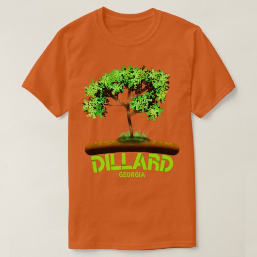 T-shirt Dillard Georgia 5 (Design devant)