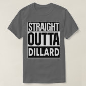 T-shirt Dillard Nom Droit devant Dillard (Design devant)