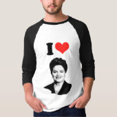 T-shirt Dilma Rousseff - chef international - .png (Devant)