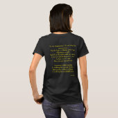 T-shirt d'imagination (Dos entier)