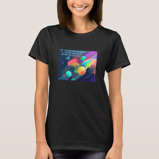 T-shirt d'imagination (sombre) (Devant)