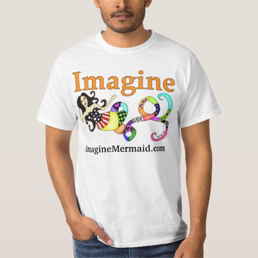 T-shirt d'ImagineMermaid.com (Devant)
