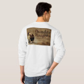 T-shirt Dimanche adoube le groupe de foi et de forme (Dos entier)