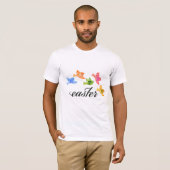 T-shirt dimanche de Pâques, Joyeux T-shirt de Pâqu (Devant entier)